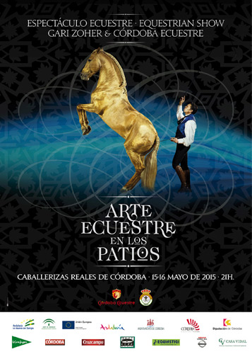 Cartel Arte Ecuestre en los Patios